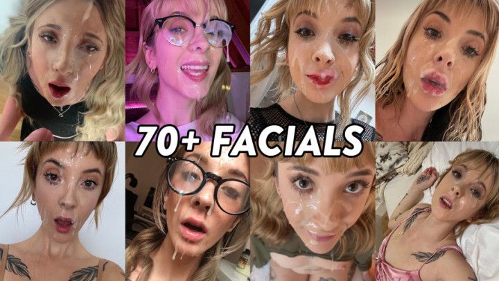 MEGA FACIAL COMPILATION - HUGE FACIALS - MASSIVE CUMSHOTS