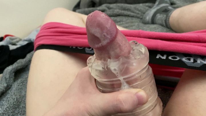 Messy Fleshlight Jerkoff