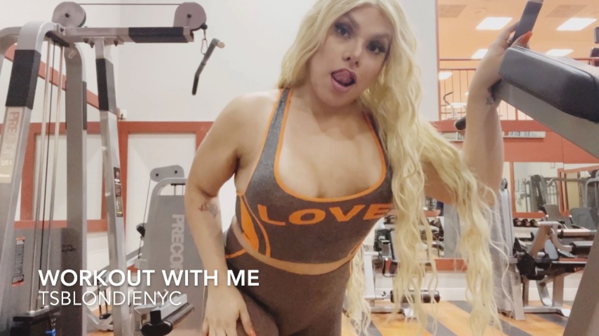 Workout with Blondie