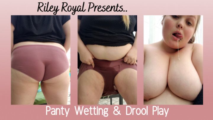 Outdoor Panty Wetting &amp; Drool Play