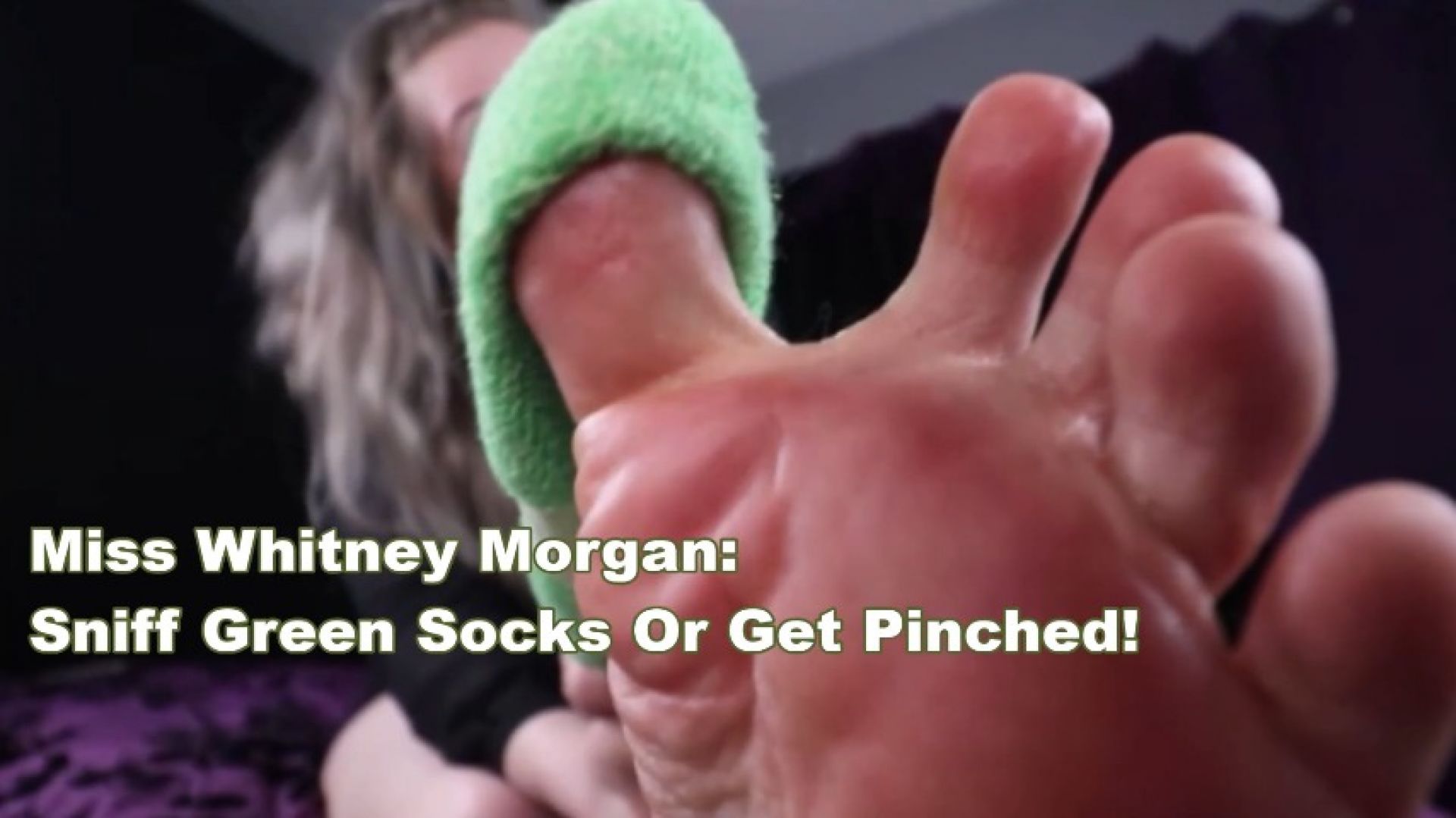 Sniff Green Socks Or Get Pinched By Whitney Morgan