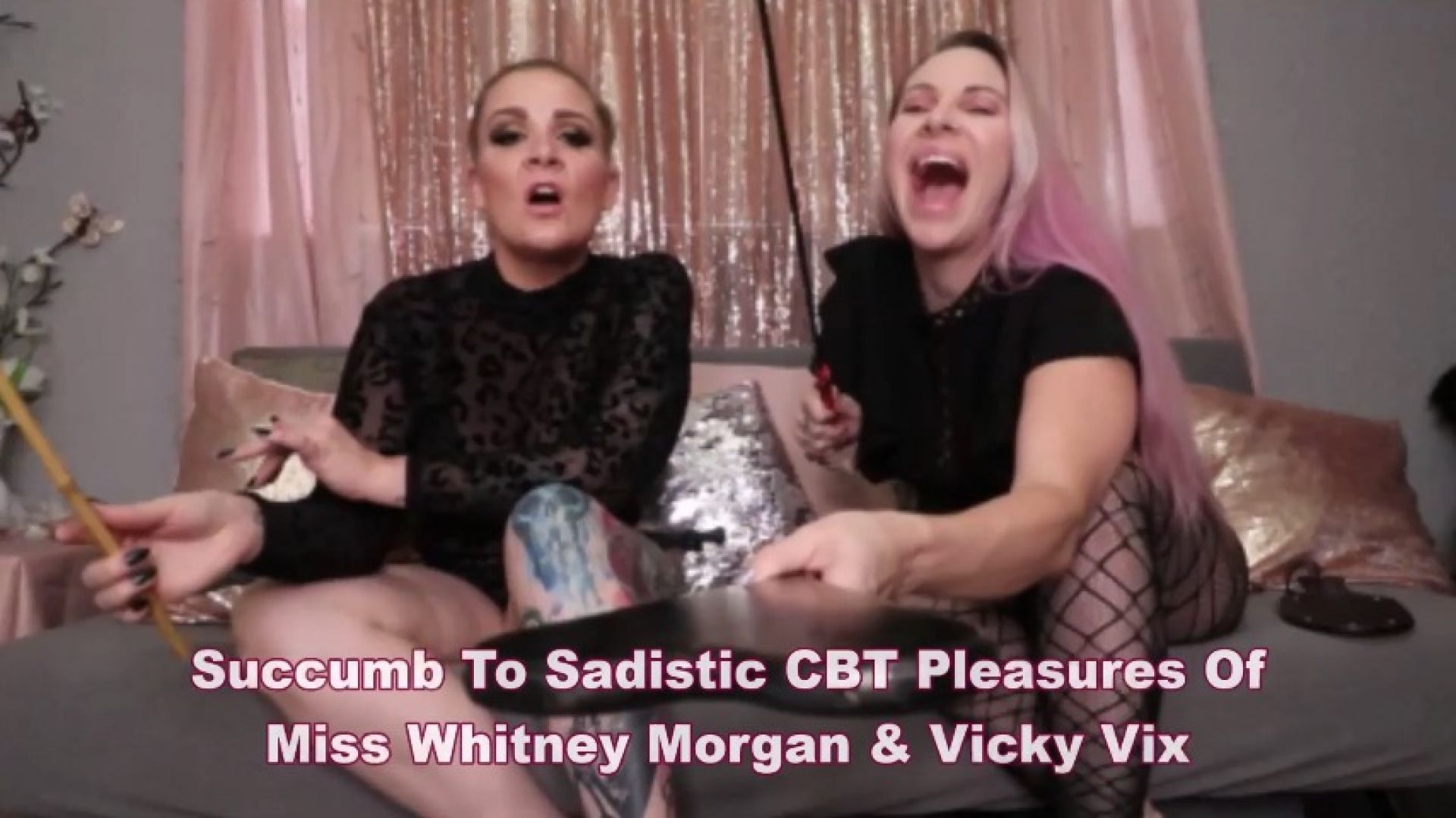 Succumb To The Sadistic CBT Pleasures Of Whitney &amp; Vicky