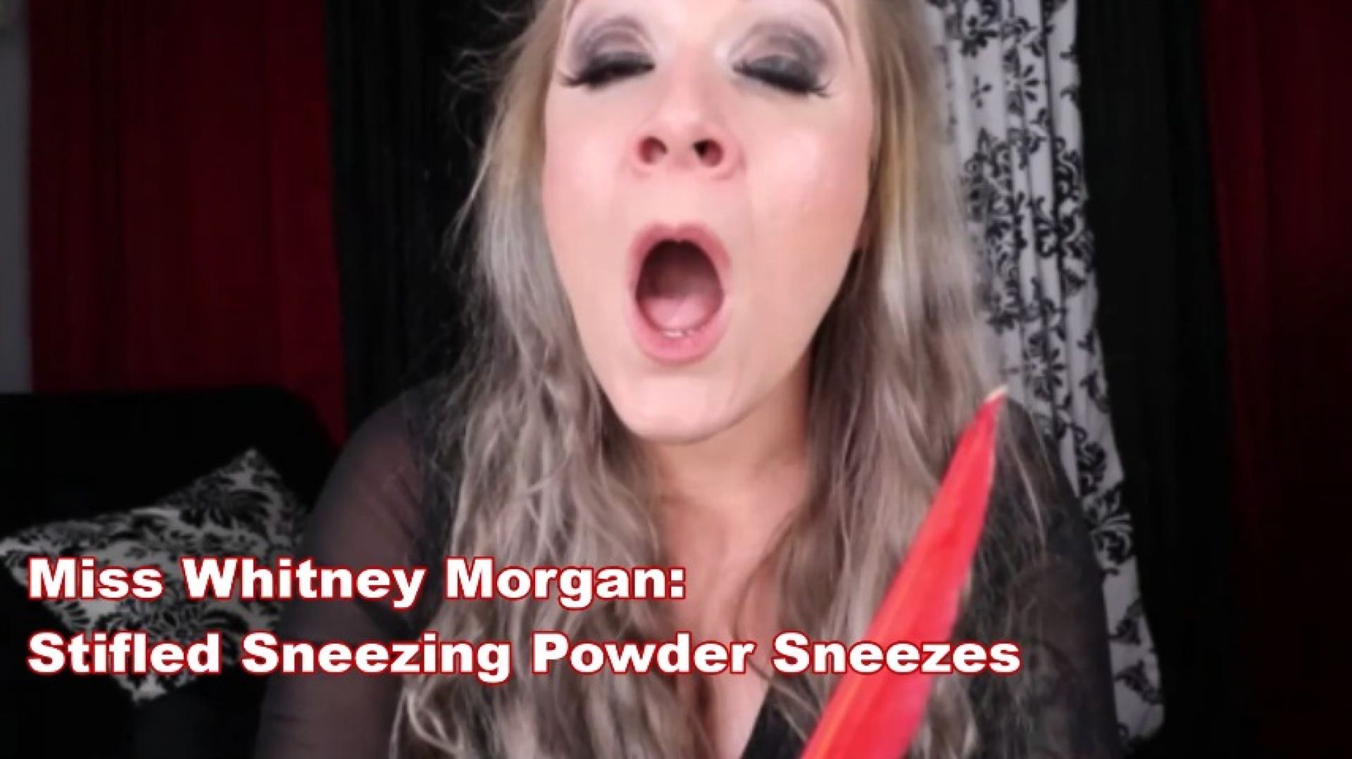 Whitney Morgan Stifled Sneezing Powder Sneezes