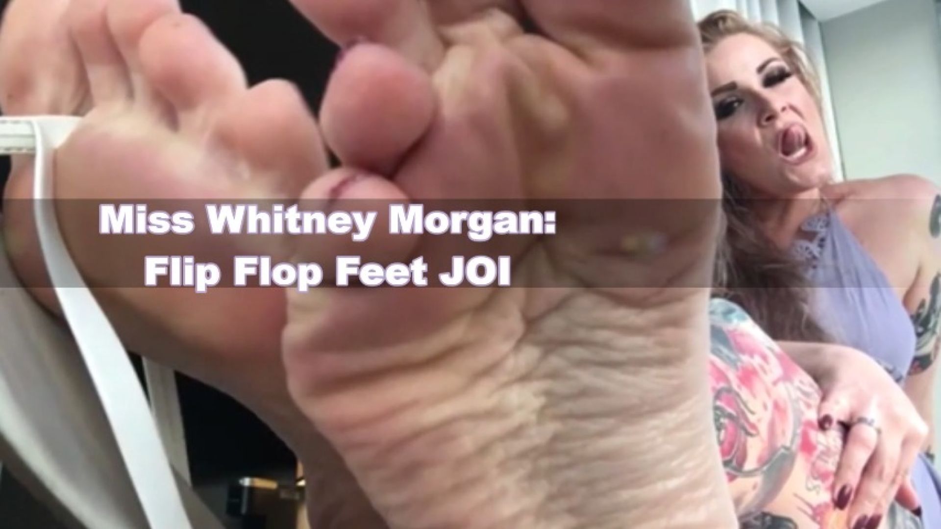 Miss Whitney Morgan: Flip Flop Feet JOI