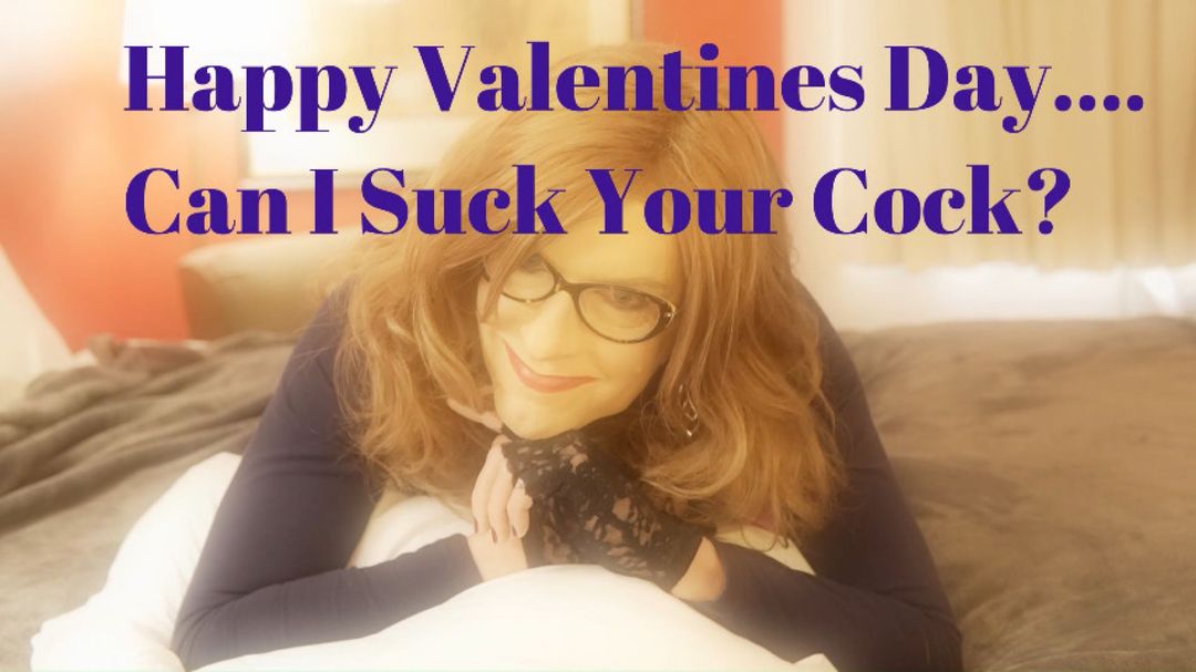 Happy Valentines Day, Can I Suck Your Cock