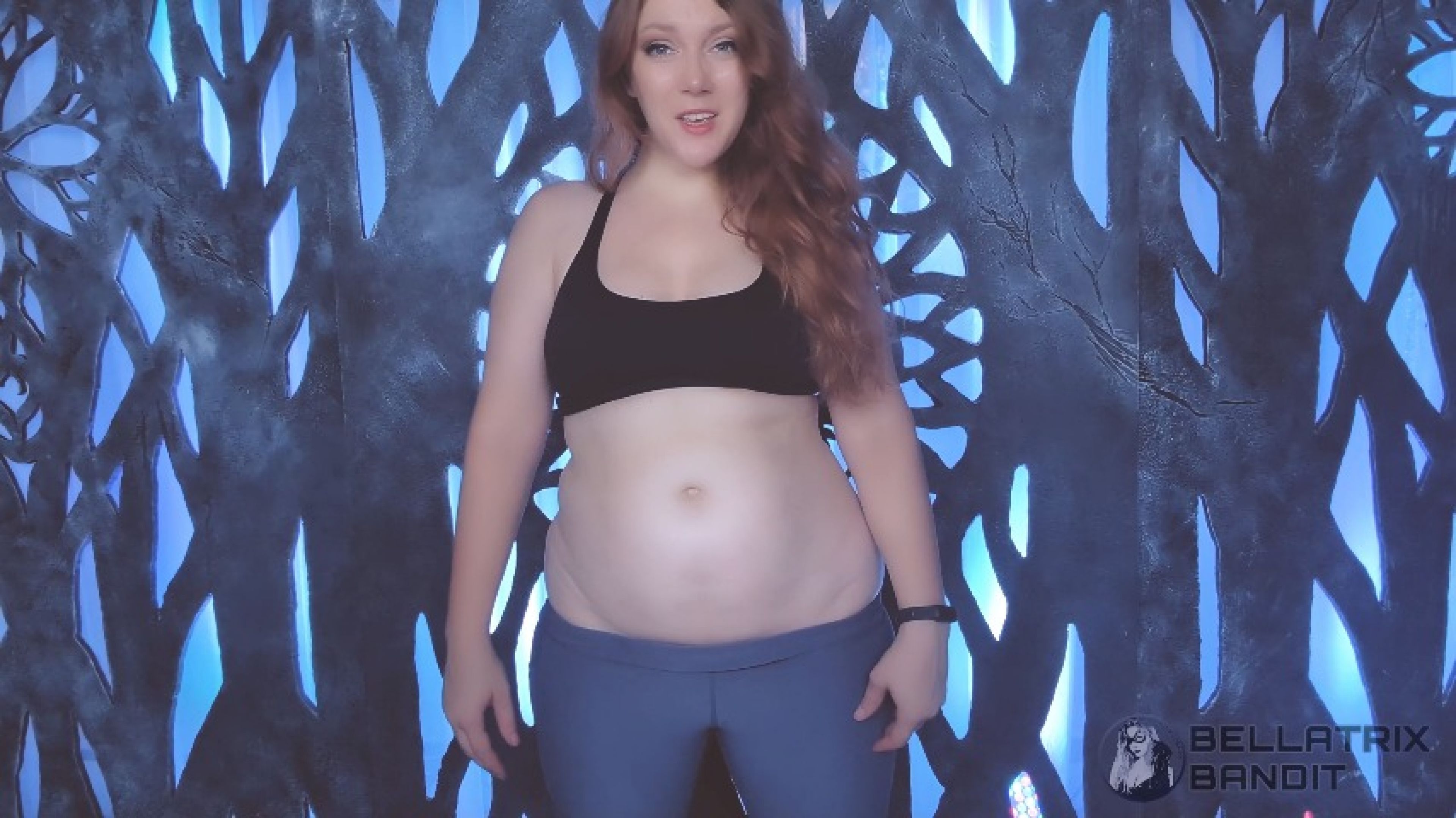 Goddess Stomach Curves and Belly Button