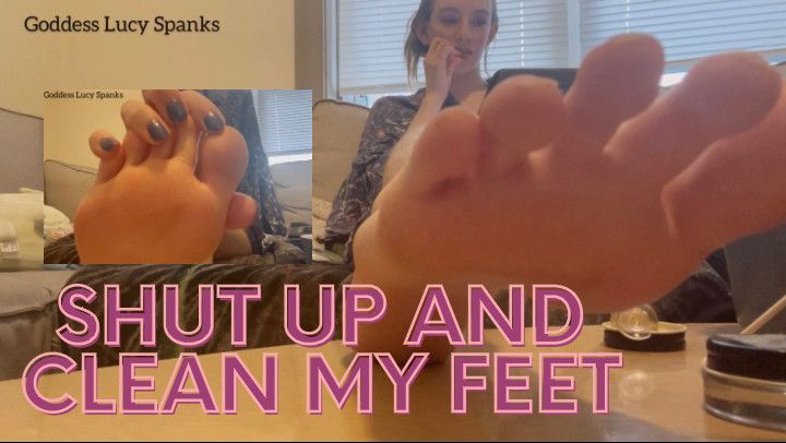 Lifestyle Femdom POV Foot Slave