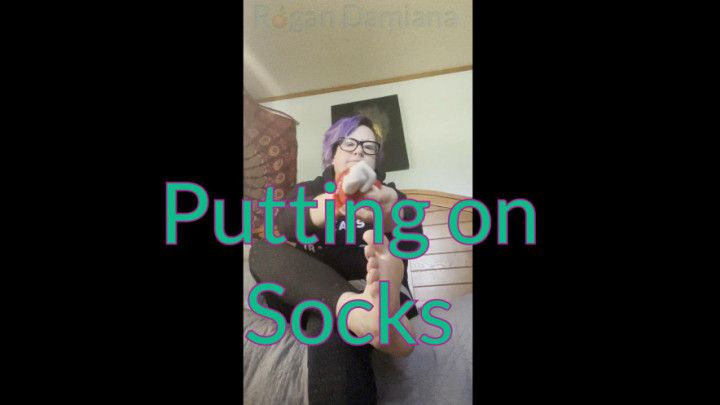 Putting on Socks