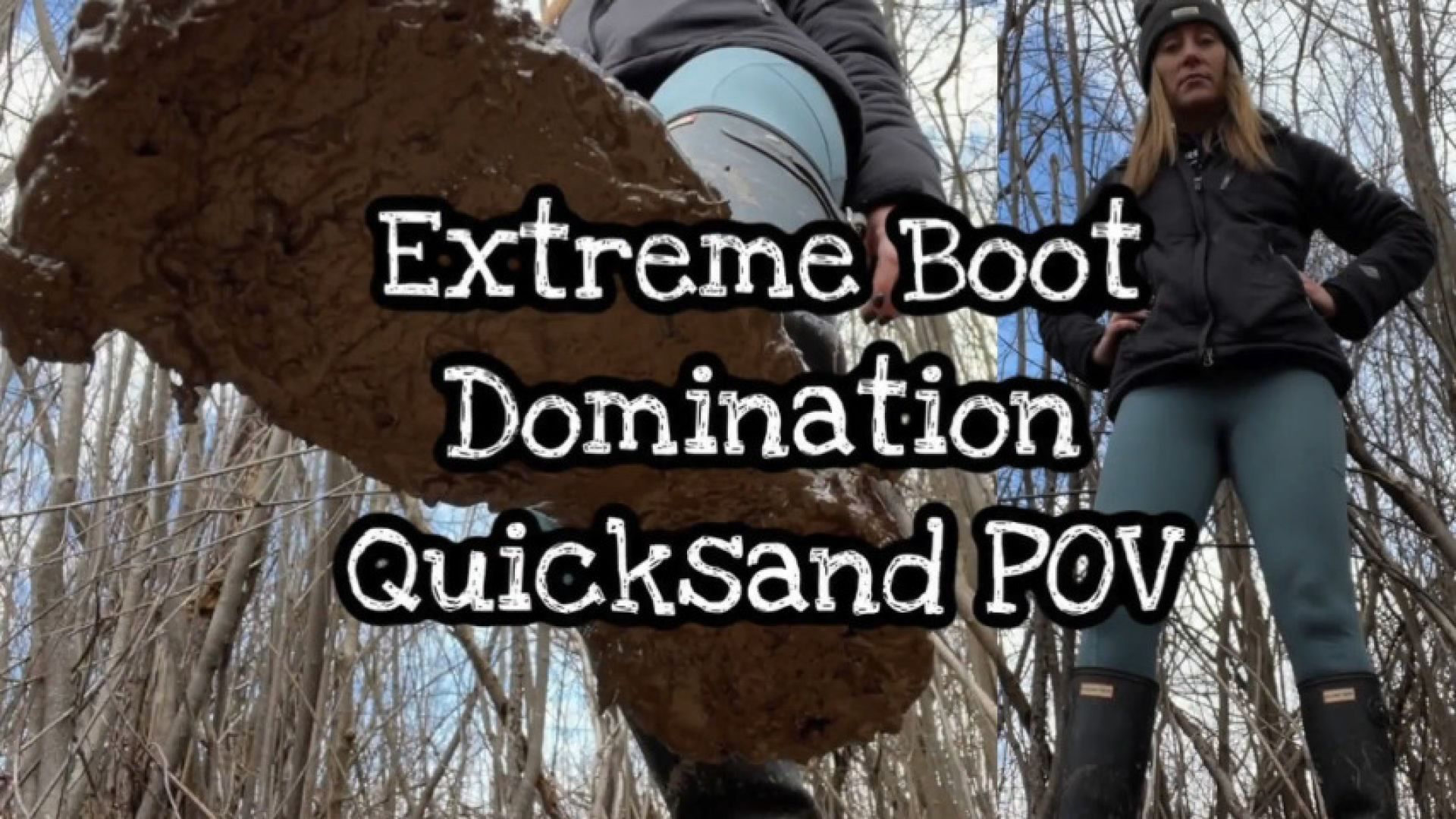 Extreme Boot Domination Quicksand POV Custom