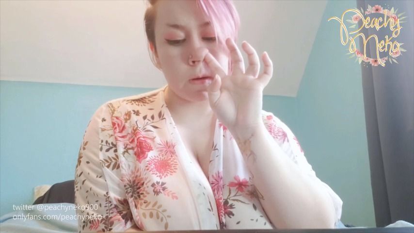 BBW Picks Nose + Plays with Snot