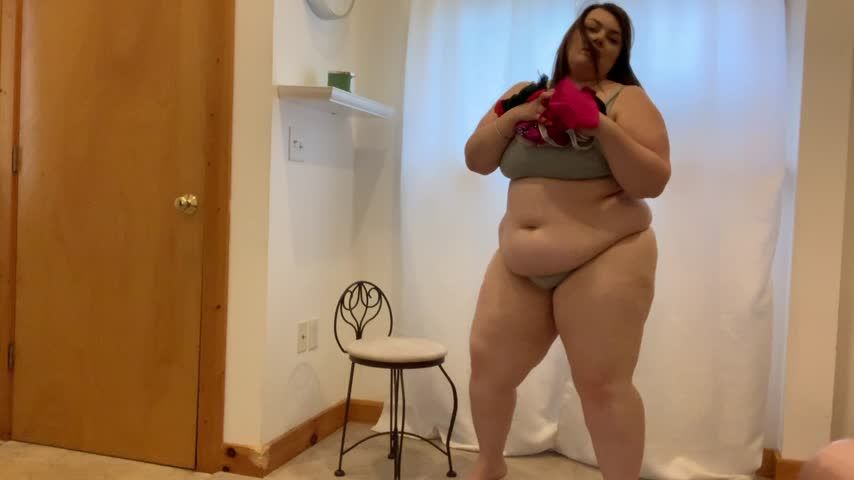 BBW Panty Try on