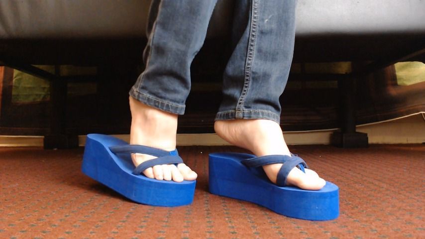 Thick wedge Flip Flops Shoeplay