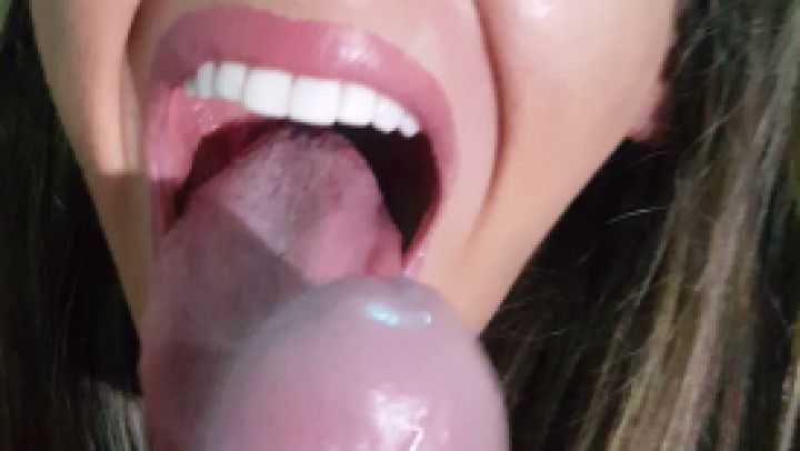 Blow Job POV Cum in Mouth