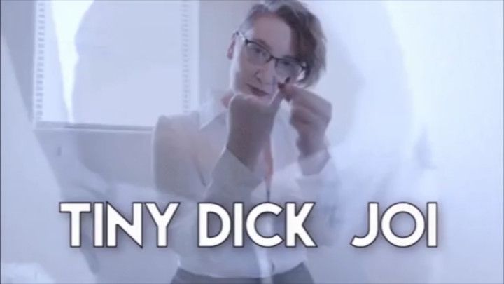 TINY DICK JERKOFF JOI