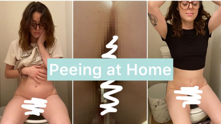 Peeing at Home