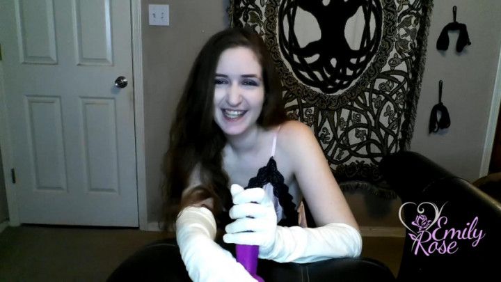 Leather Glove JOI Hand Job