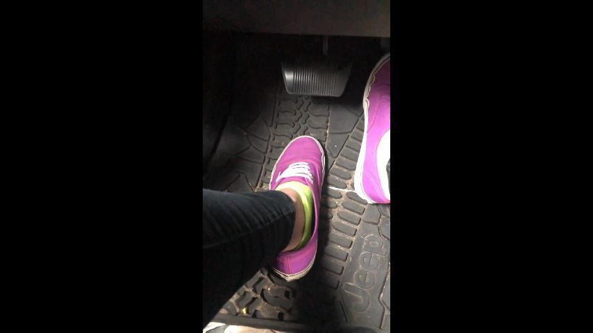 Driving my jeep with vans