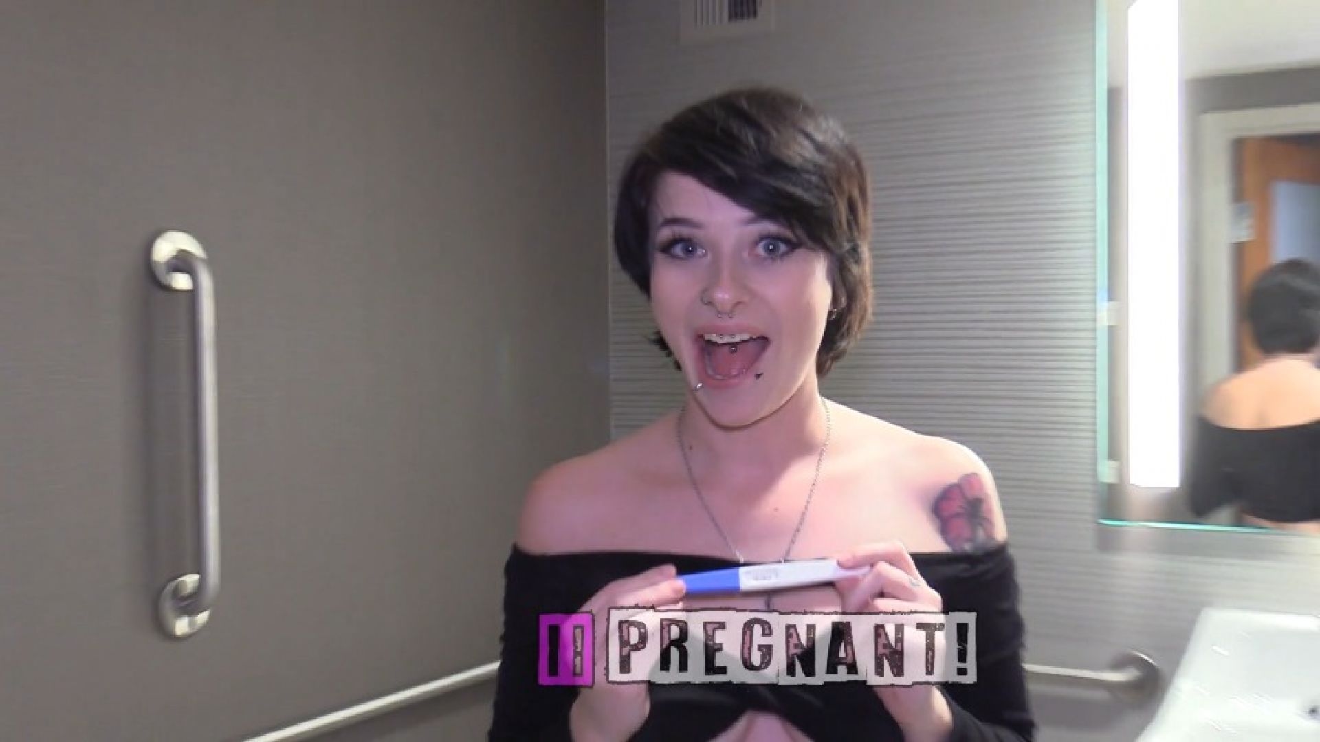 Petite Little Kitty Lynn Gets Pregnant on Camera