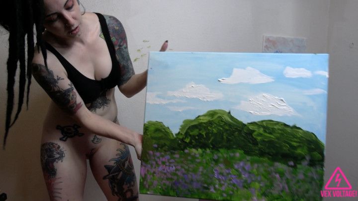 Anal Art IV: Landscape on a Large Canvas