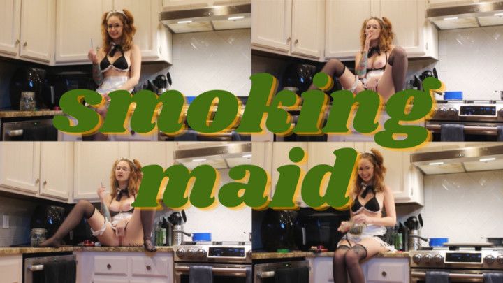 smoking maid