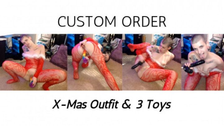 X-Mas Outfit &amp; 3 Toys