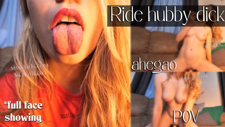 POV ride hubby's dick