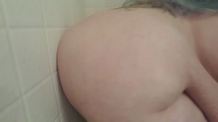 Shower Dildo Ass Play