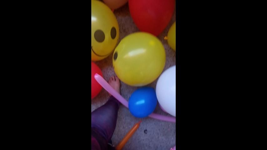 Walking Around In Balloons