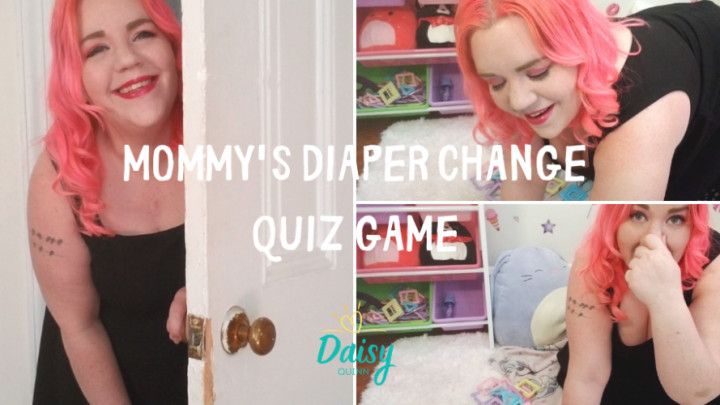 Mommy's Diaper Change Quiz Game POV