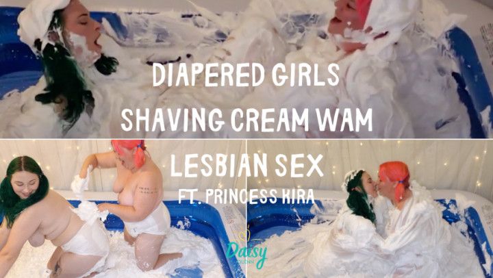 Diapered Girls Shaving Cream WAM