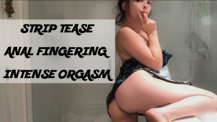 ASS PLAY + SHOWER ORGASM