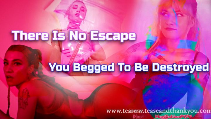 There Is No Escape - You Begged To Be Destroyed