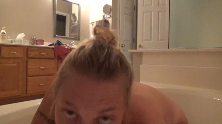 A Bath Leads to a Blowjob