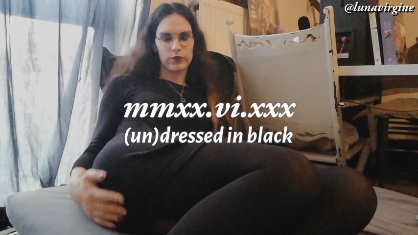 Un/dressed In Black: Goth Masturbation