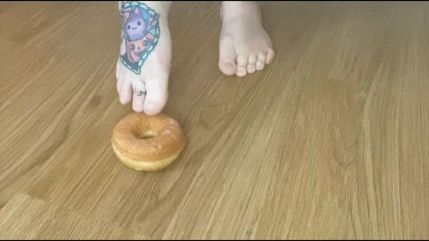 Honey Dipped Donut Feet