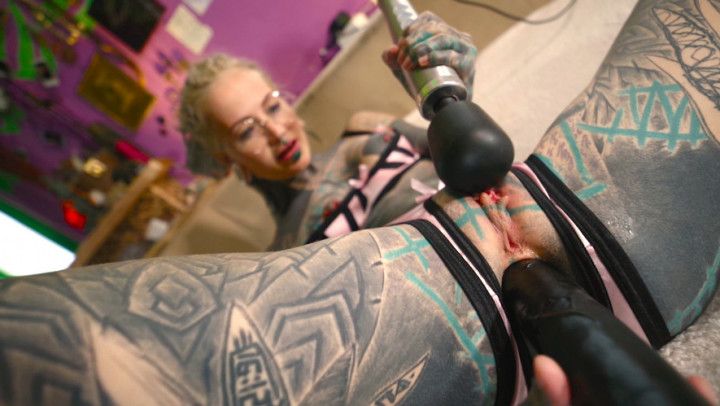 3. Solo tattoo teen anal dildo orgasm