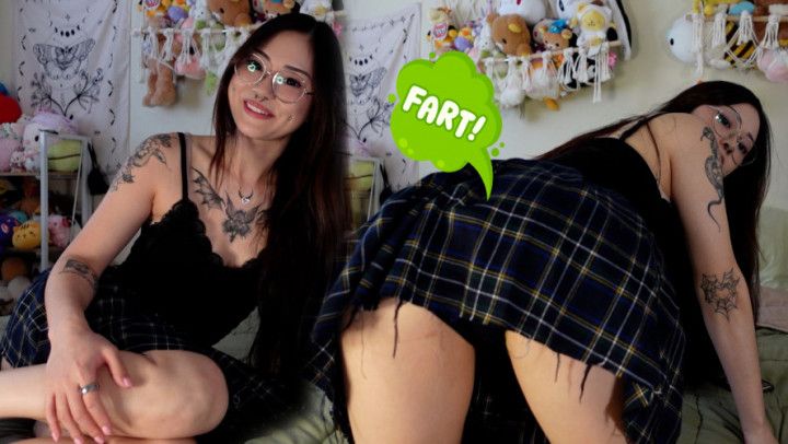 Roommate Treats You To Her Farts