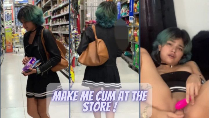 Make me cum at the store