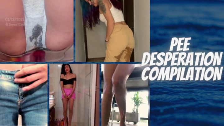 Pee desperation compilation 1