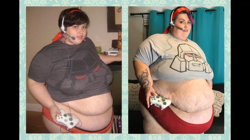 SSBBW 325 lbs VS 650 lbs Comparison