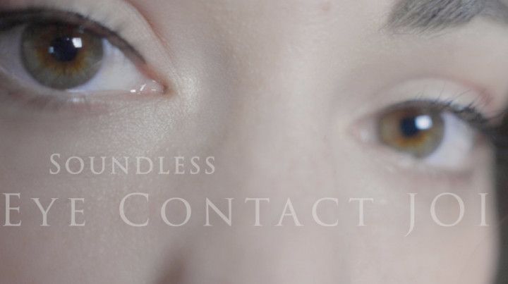 Soundless Eye Contact JOI Game