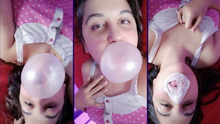 Doing goodnight bubblegum bubbles for you - Bunny Looner