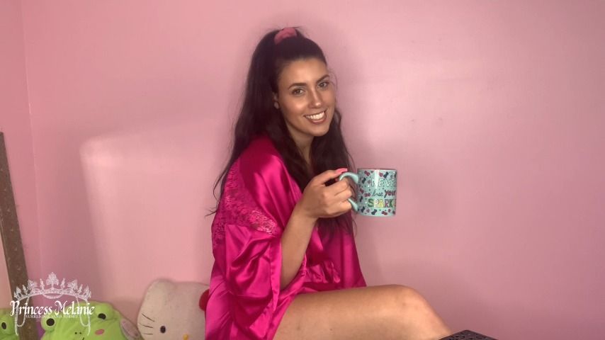 Coffee and Cum Eating