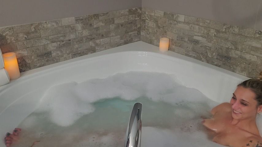 4k Bathtub Bubbles 420- Smoking Flying