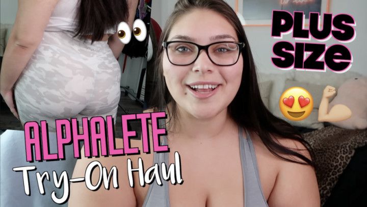 PLUS SIZE Alphalete Try-On Haul