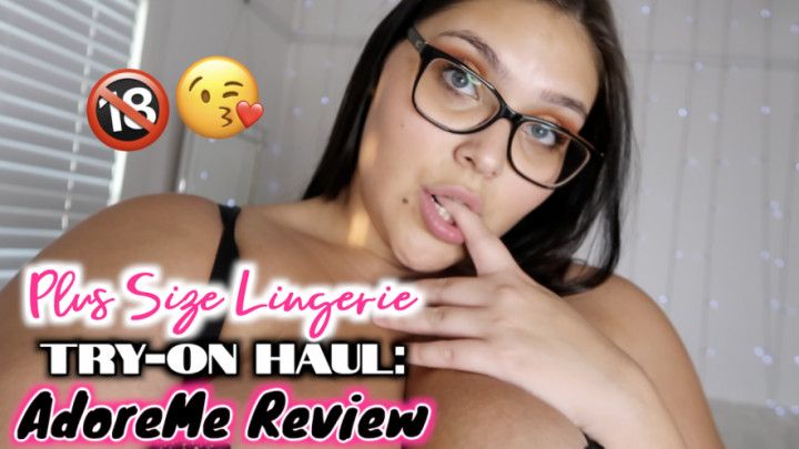 Plus Size Lingerie Try-On Haul - AdoreMe