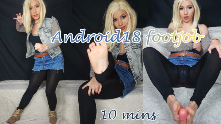 Android18 footjob