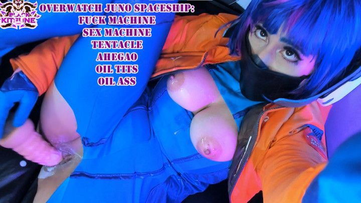 Overwatch Juno Spaceship: Tentacle, Ahegao, Oil &amp; SexMachine