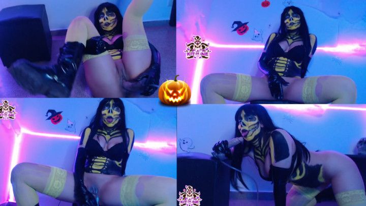 Halloween Makeup Neon:Masturbation&amp;POVBJ