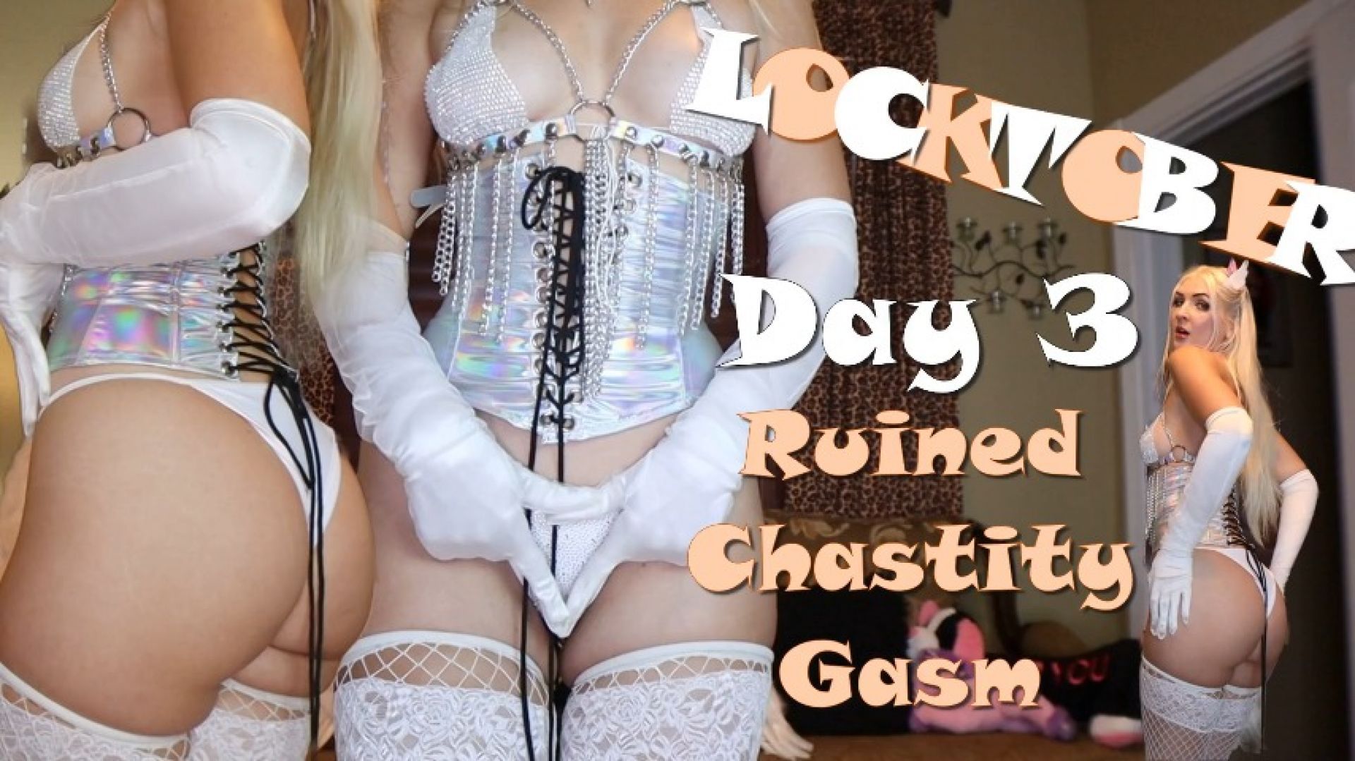 Locktober Day 3 Ruined Chastity-gasm